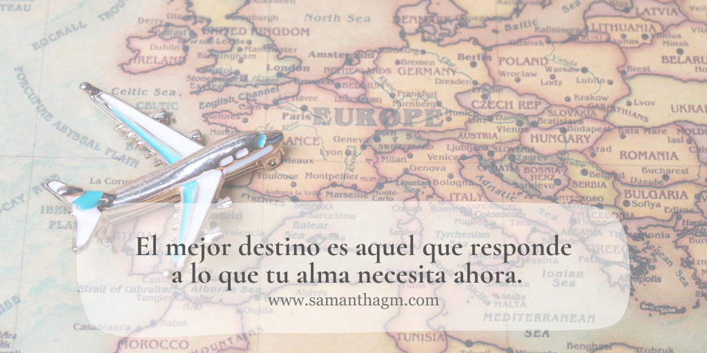 Blog El mejor destino responde a lo que tu alma necesita